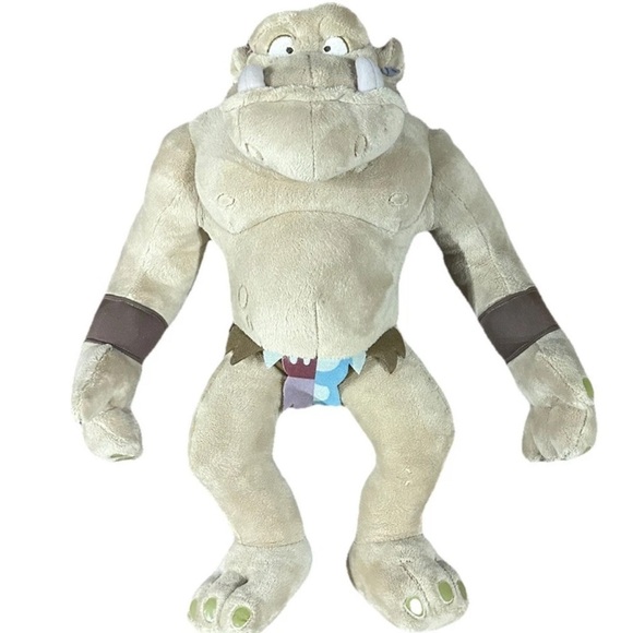 Enchanted Movie Troll Ogre 18" Disney Store Exclusive Plush Stuffed Gargoyles - Picture 1 of 4